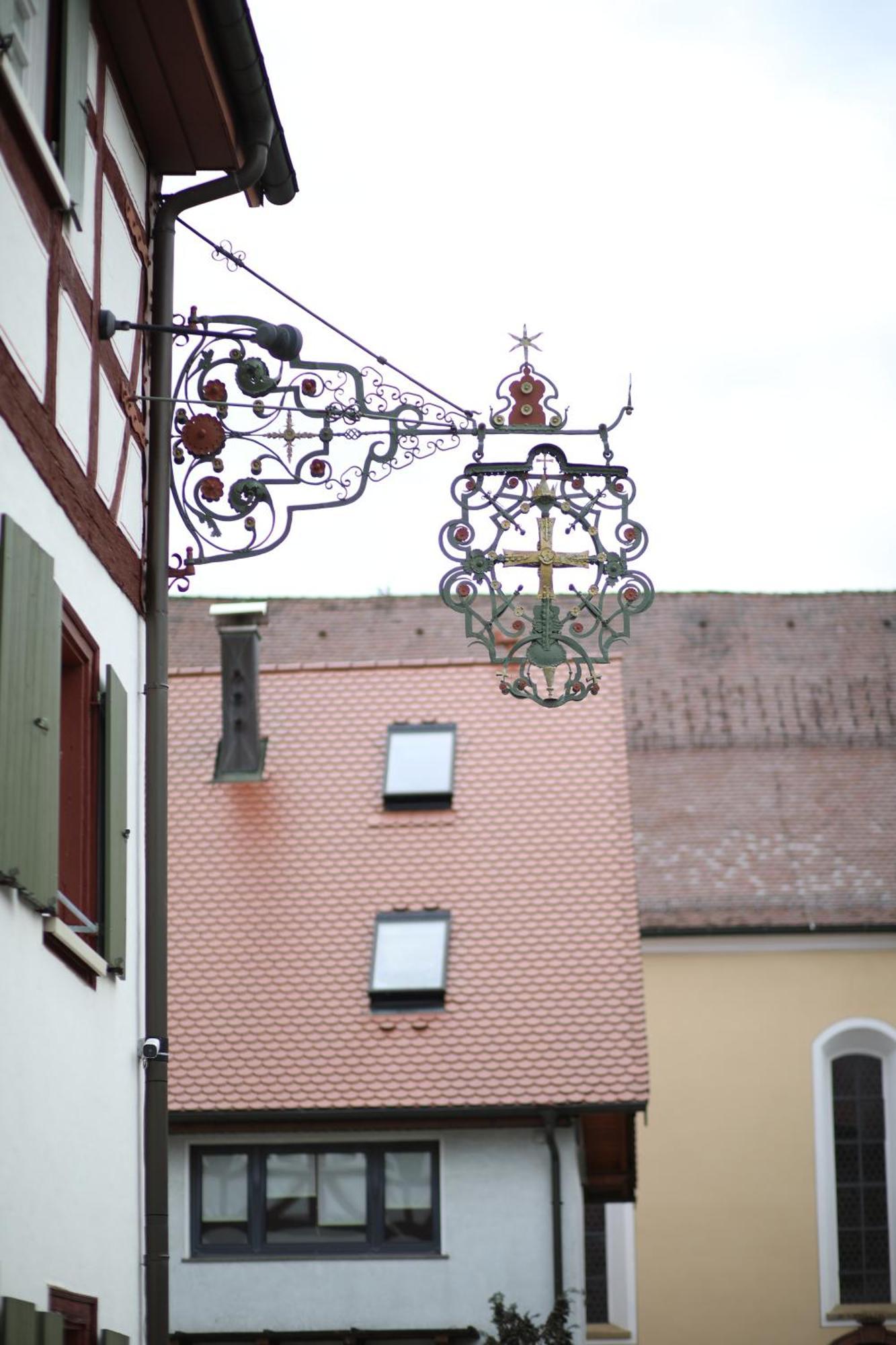 Gasthaus Hotel Zum Kreuz Stetten am Kalten Markt Eksteriør bilde